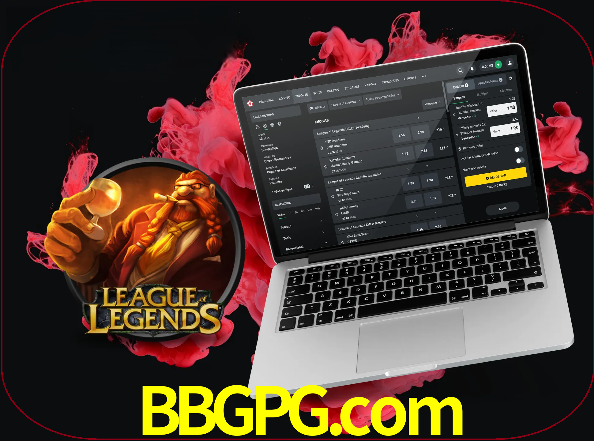 Se é um fã deste jogo, muitos torneios fantásticos que o vão surpreender estão disponíveis no bbgpg.