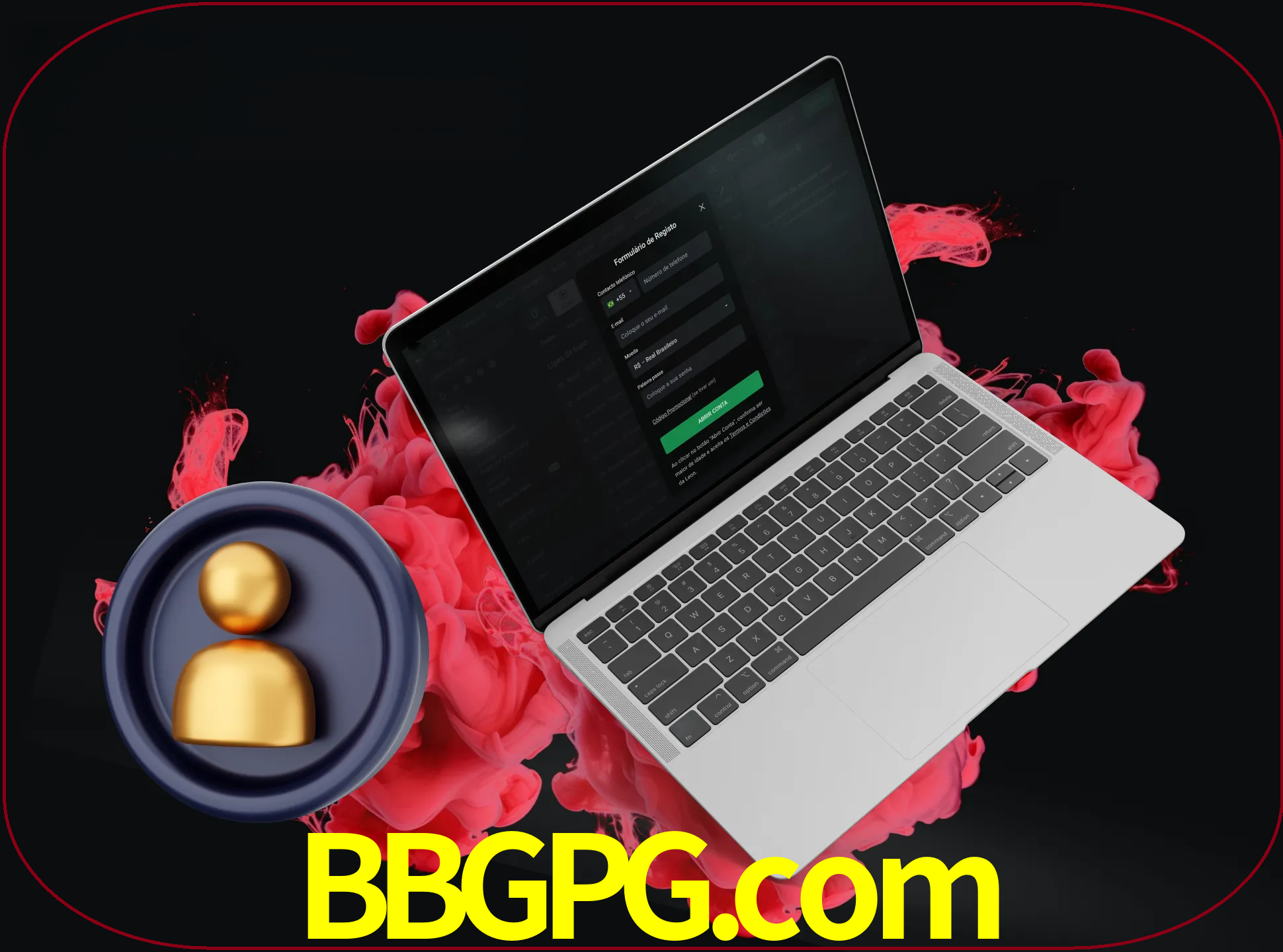 No cabeçalho do site bbgpg, clique no botão que o levará a um formulário especial onde terá de introduzir as suas informações actuais.