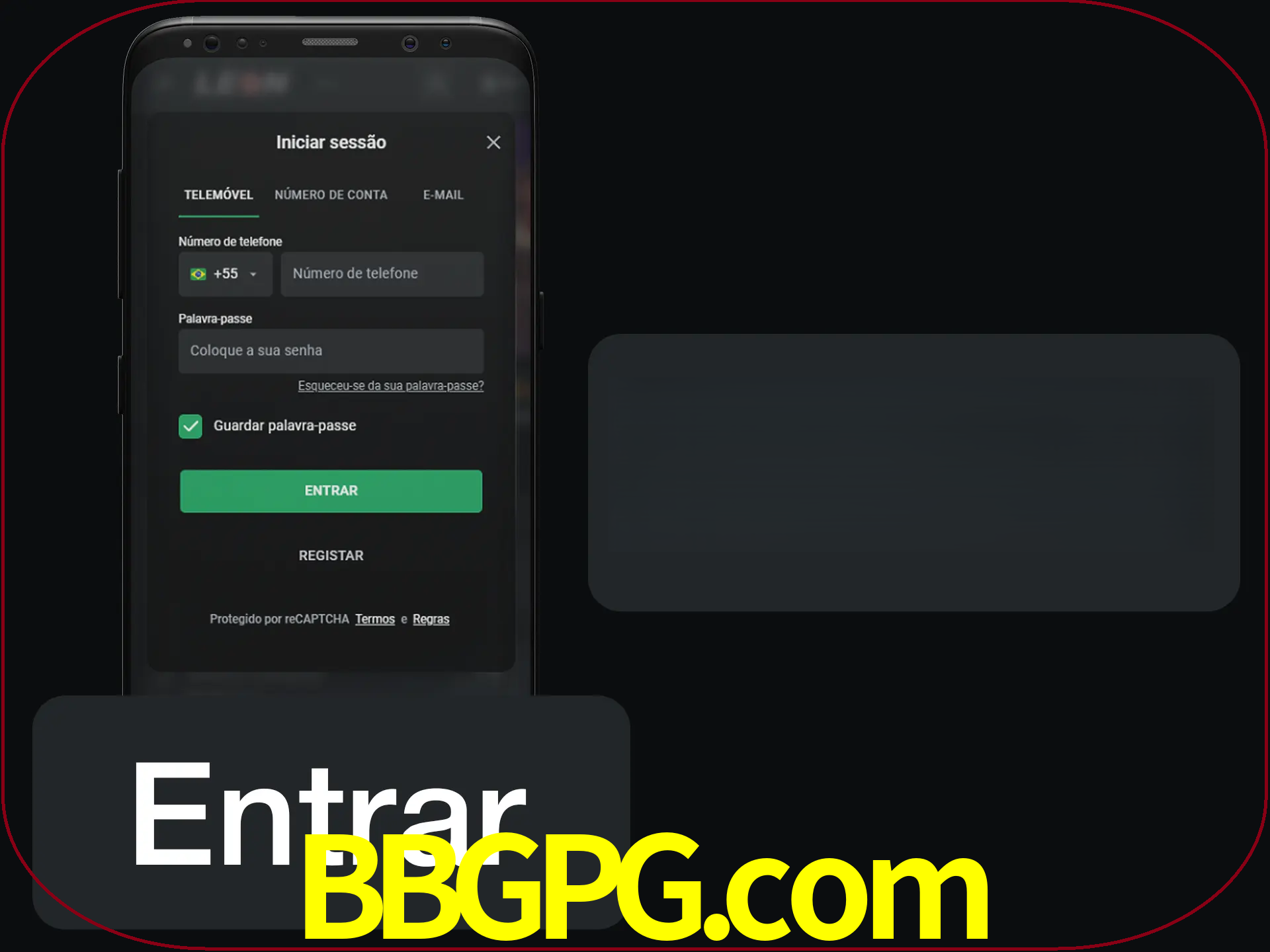 Faça o login para começar a apostar e jogar no cassino.